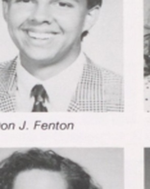 Don J. Fenton — 1990 senior yearbook portrait