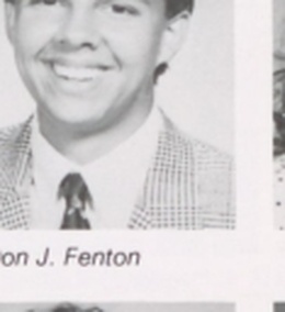Senior portrait of Don J. Fenton, Class of 1990